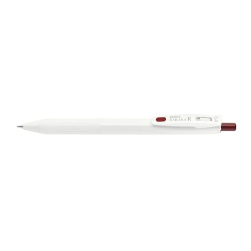 サラサ R 0.4 白/レッドブラック