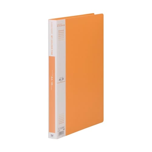 マイホルダーファイン A4 40P オレ