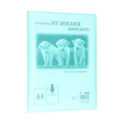 マイホルダー A4 30P グリーン M