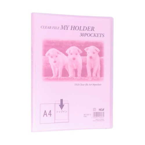 マイホルダー A4 30P ピンク MC