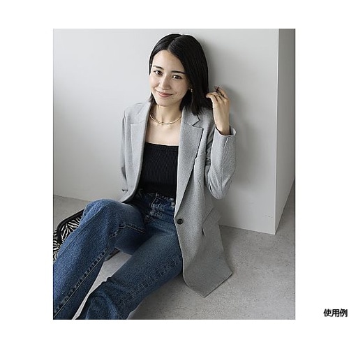 ジャケット 11G メランジドビー グレ