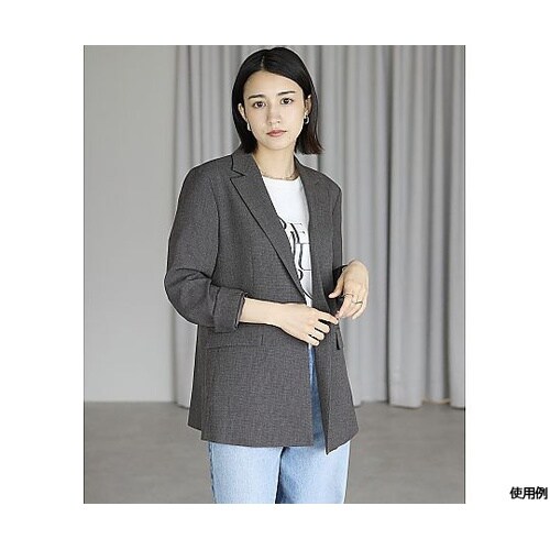 ジャケット 7G メランジドビー ブラウ