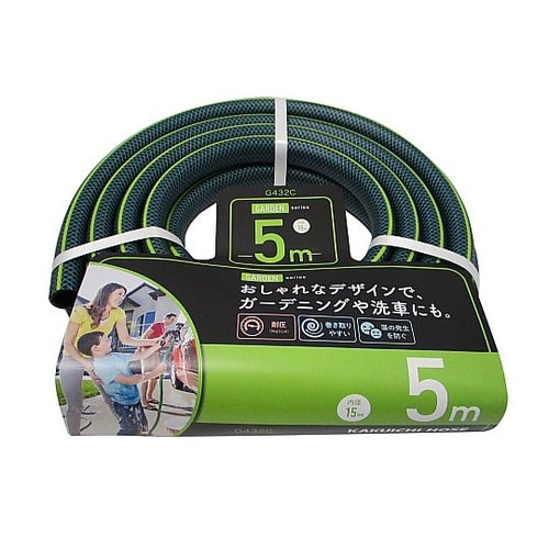散水用ホース GARDEN グリーン/ラ