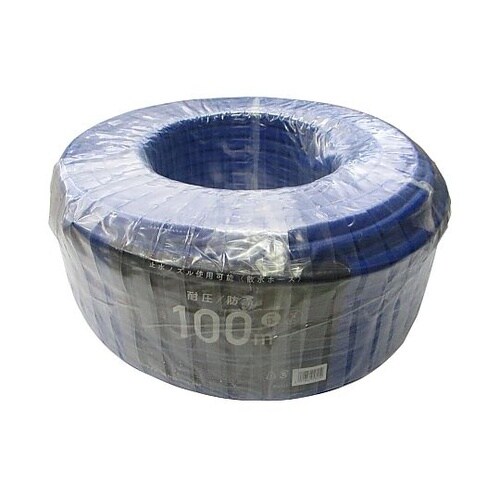 散水ホース 耐圧 防藻 ブルー 内径15