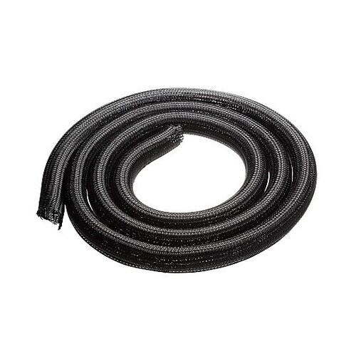 編組ケーブルスリーブ(ブラック・2m巻き