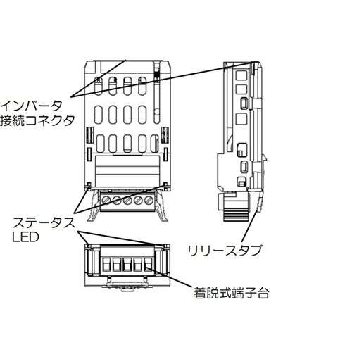インバータオプション CC−Link通信
