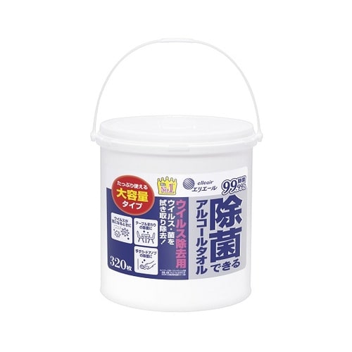 エリエール除菌できるアルコールタオルウイ