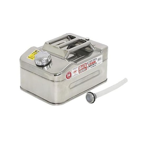 10L ガソリン携行缶(ステンレス製)