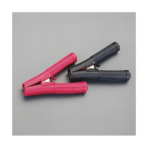 200A 充電用クリップ(赤・黒) EA