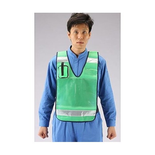 防犯ベスト(緑) EA983R−233