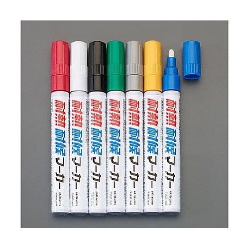 7本組 油性・耐熱耐候マーカーセット E
