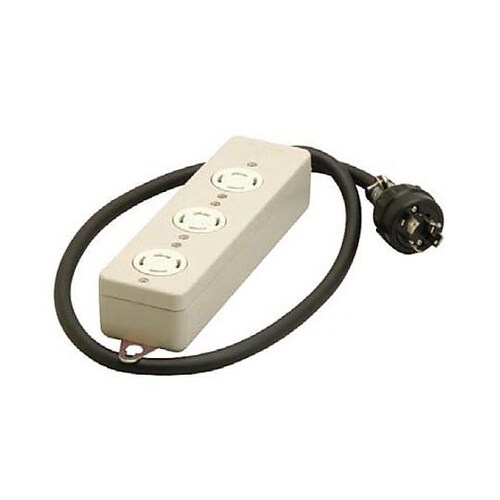 AC250V/20Ax1.0m 三相タッ