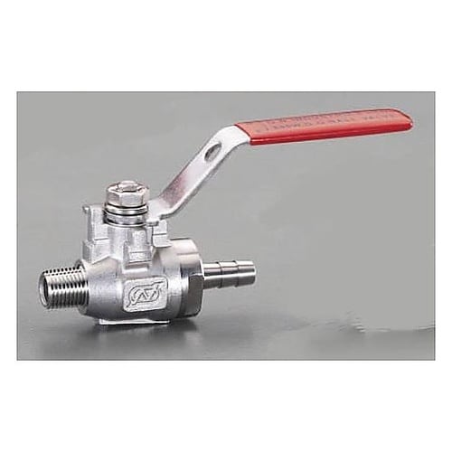 R 1/4”x 9mm ボールバルブ(ス