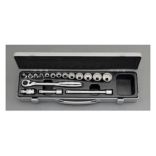 3/8”DR ソケットレンチセット EA