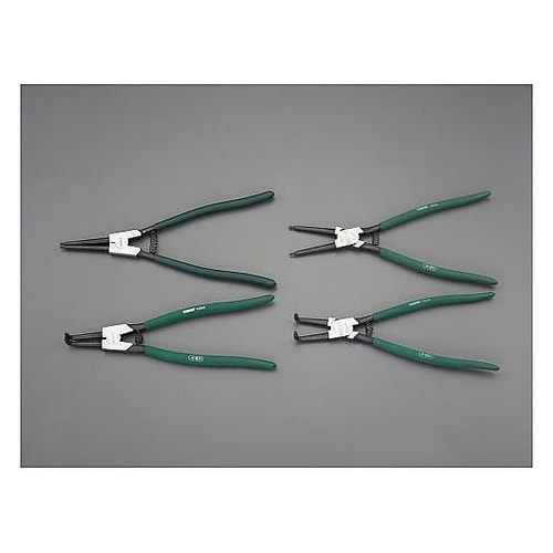 4本組 スナップリングプライヤー(穴・軸