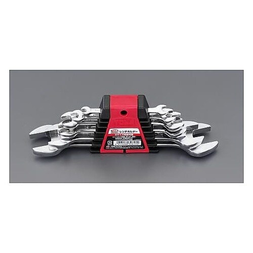 6本組/5.5−17mm 両口スパナ E