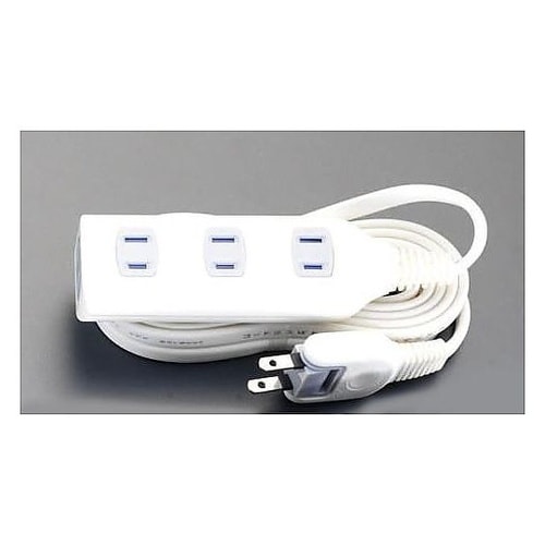 AC125V/15Ax 3m タップ(4