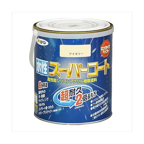 水性スーパーコート1.6Lアイボリー