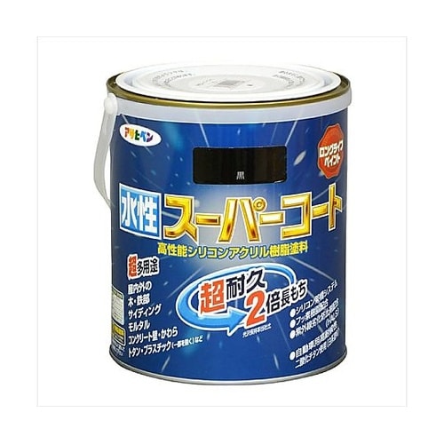 水性スーパーコート1.6L黒