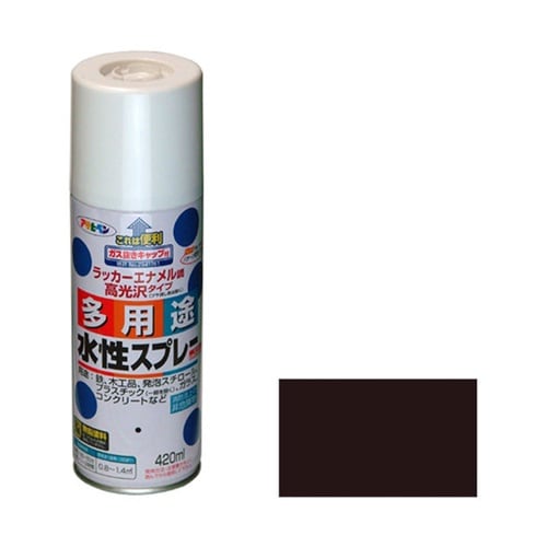 水性多用途スプレー420mLチョコレート