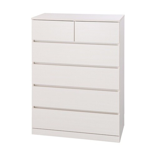 ウッドチェストハイタイプ オフホワイト