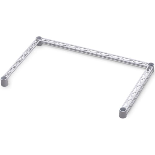 カラーメタルラック コの字バー ホワイト