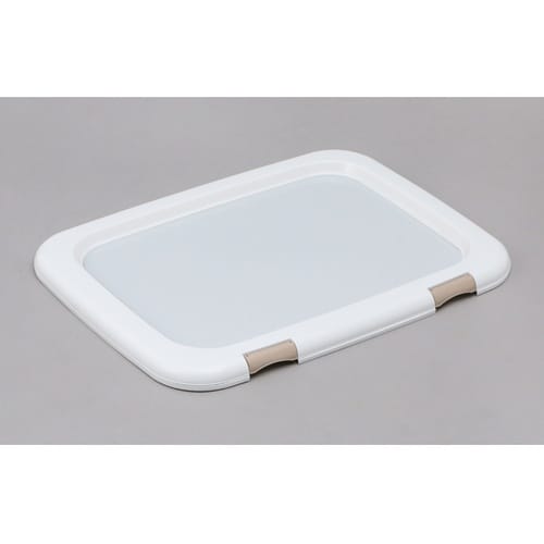 フチもれしにくいペットトレー ホワイト
