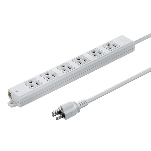 工事物件タップ 6個口 3m TAP−K