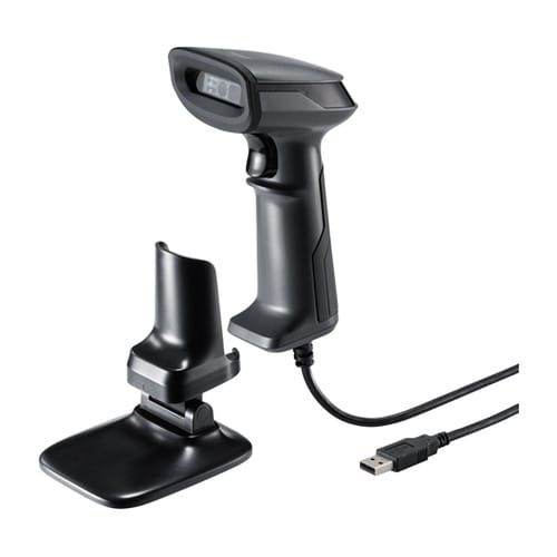 2次元バーコードリーダー(スタンド付き・