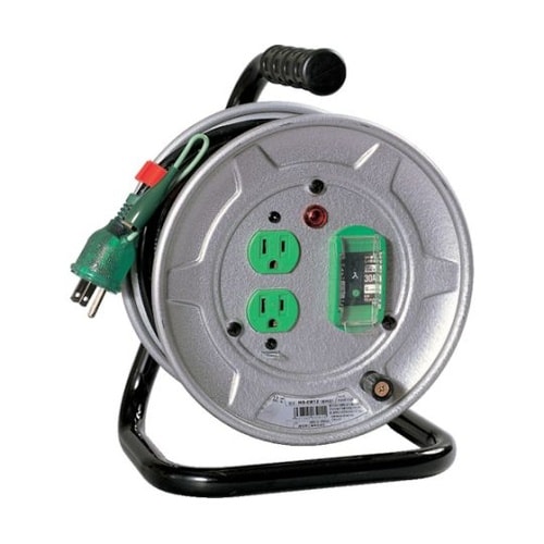 電工ドラム アース付 漏電保護専用ブレー