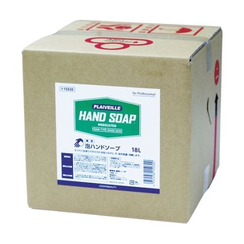 15030 手洗い水石鹸 薬用 18L