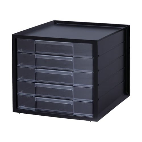 LCJ5MBK レターケース5段ブラック