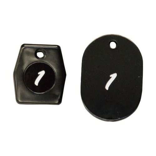 クロークチケット 黒 1ー50 1箱(5