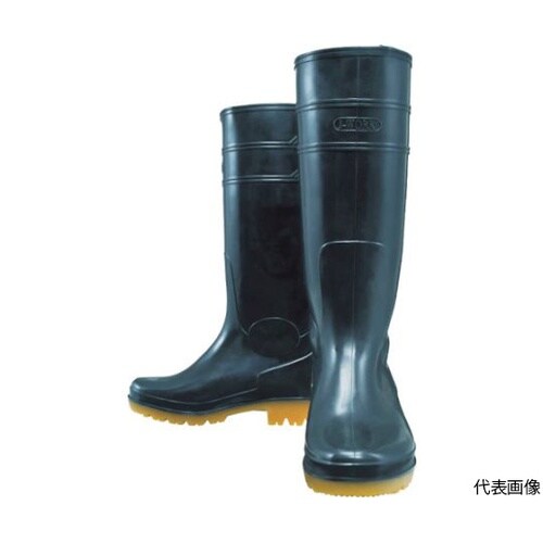 JW708BK280 耐油長靴黒28.0