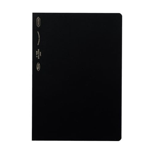 S4108 1/2イヤーノートA5黒