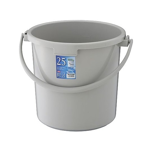 ベルク バケツ グレー 25SB 本体