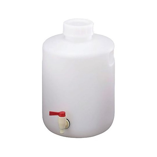 PE広口下口活栓付瓶 2097 20L