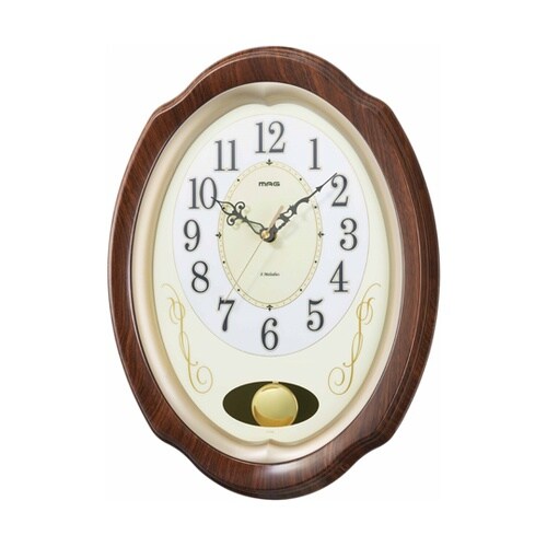 電波振子掛時計 我が家の演奏会 W−78