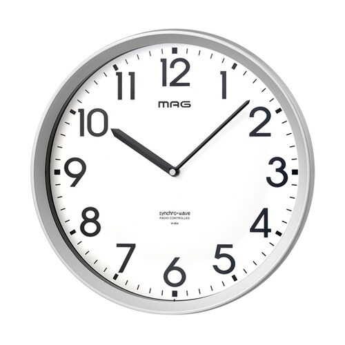 MAG電波掛時計 エコグリン W−804
