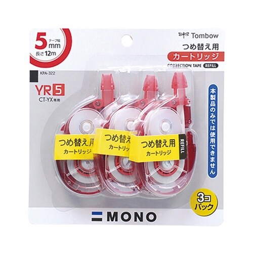 修正テープ モノYR5 3Pパック 1パ