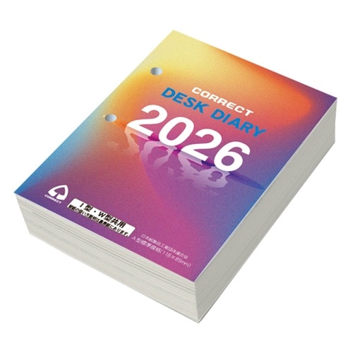 2026 卓上日記 替紙 D−101
