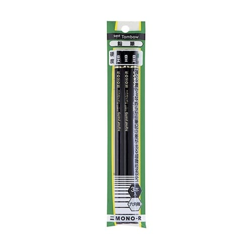 鉛筆モノR HB 3Pパック 1パック(