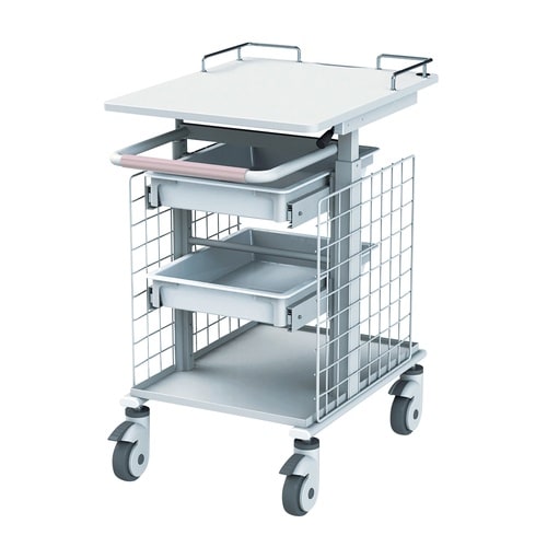 電子カルテワゴンスリムRKW−502