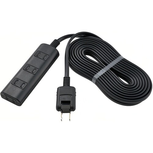 耐雷タップラン4P 5m 黒 WBT−N