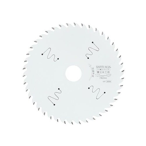 剛剣 薄刃木工用チップソー 125mm×