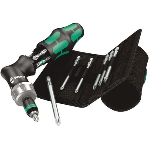 ラチェット式ドライバーハンドルセット 1