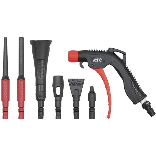 エアブローガンセット ノズル6種類付 Y