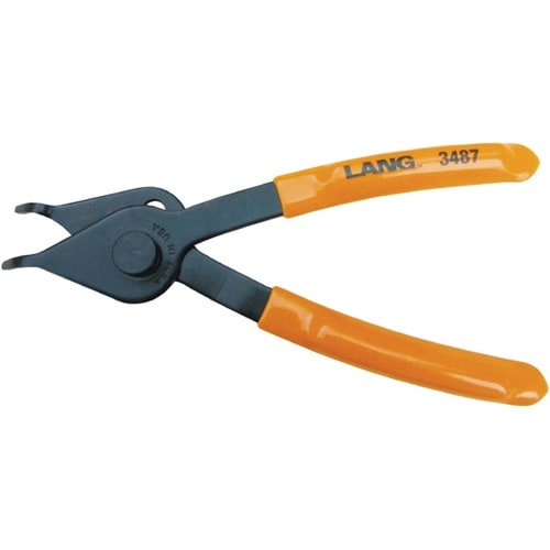 スナップリングプライヤー 45アングル