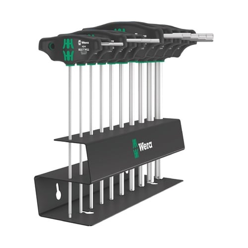 T型レンチセット HEX インチ メタル