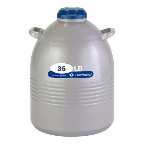 液体窒素用デュワー瓶 LD35